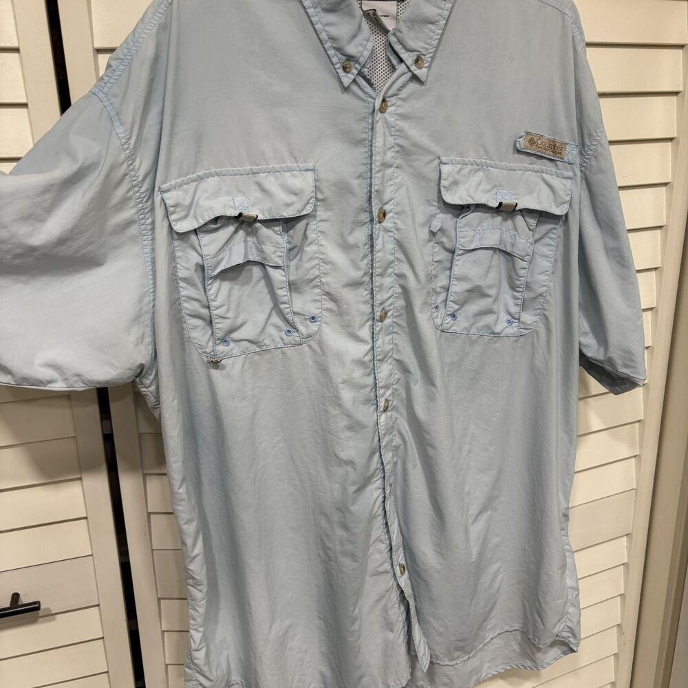 Columbia-sportswear Men's Blue Shirt